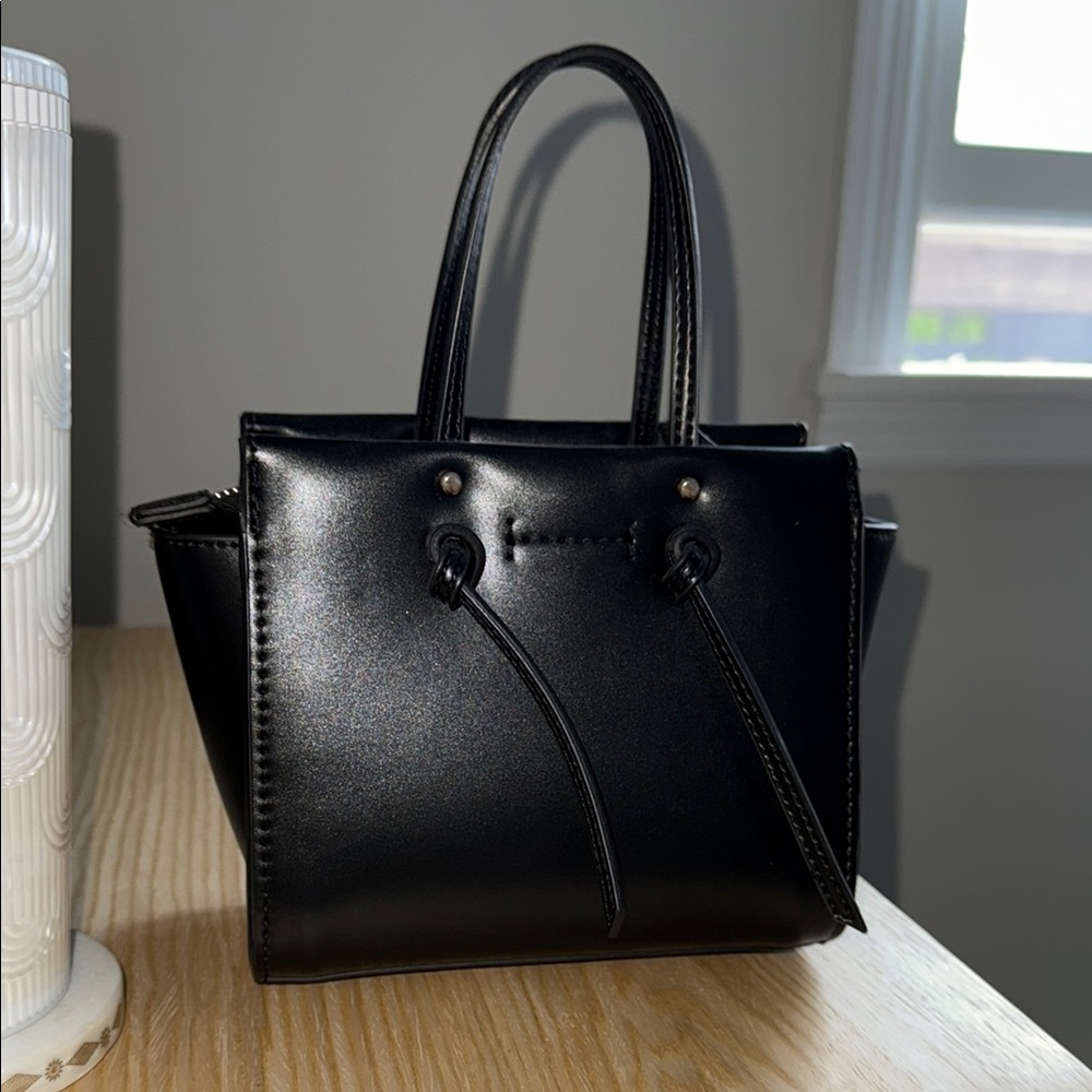 Zara Elegant Black Handbag